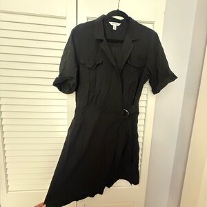 Black Short Sleeve Dress Nine West L/XL